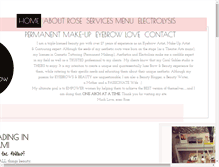 Tablet Screenshot of beautyandbrowlounge.com